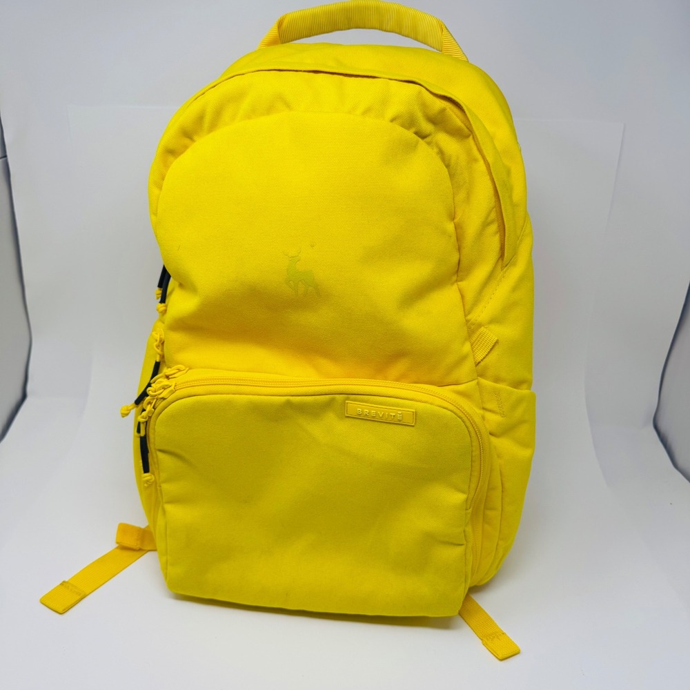 BREVITE‎ Backpack Lemon Yellow 18L Laptop Bag Outdoor School Travel